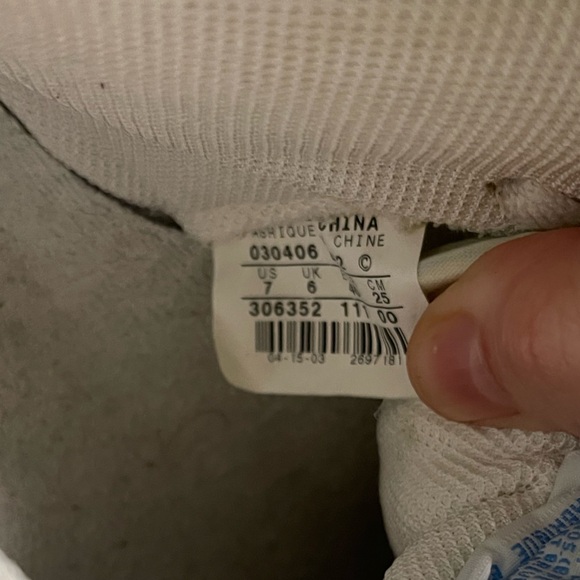 GUC 2003 Vintage Nike Air Force 1 Mid “Baby Blue” Strap - Picture 12 of 13